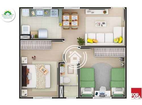 Imagem 17 de 17 de Apartamento À Venda, 44 M² Por R$ 130.000,00 - Chácara São Jorge - Piracicaba/sp - Ap1023