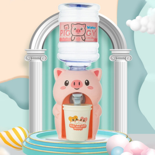 Imagen 5 de 10 de Mini Dispensador De Agua Kawaii Para Niños