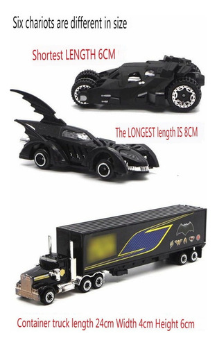 // 1 Batman Y Batmobile Kids En Escala 1:64