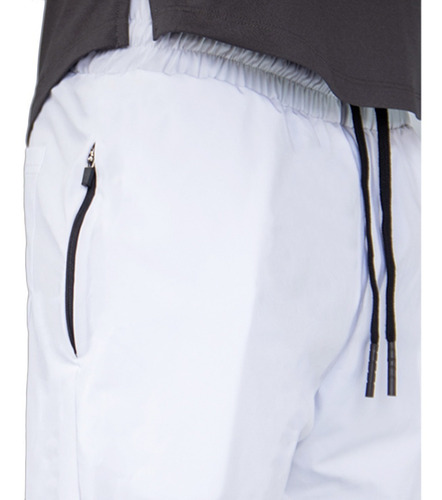 Imagen 2 de 3 de Short Hombre Resles Slim Fit C/cierres Deportivo Gimnasio