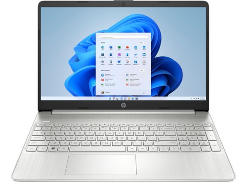 Laptop  HP 15-dy5097nr natural silver 15.6", Intel Core i7 1255U  16GB de RAM 256GB SSD, Intel Iris Xe Graphics G7 96EUs 1920x1080px Windows 11 Home