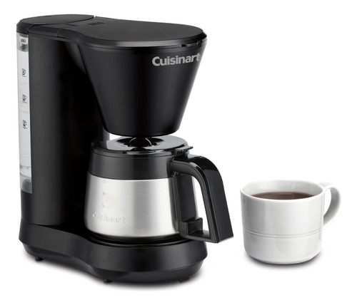 Cafeteira Cuisinart Dcc-5570 com jarro de aço de 5 xícaras, cor preta