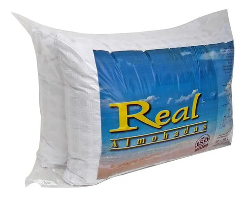 Almohada 45x65cm 2un 380gr Real