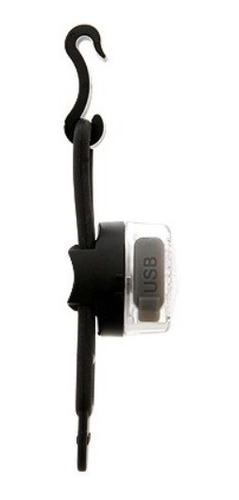 Imagen 3 de 4 de Luz Cateye Loop2 Delantera Flash Blanco Bicicleta Recargable