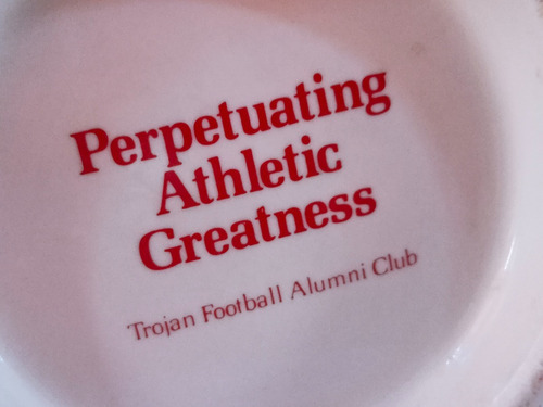 Botella Whiskey 1978 Usc Trojan Fottball Alumni Club Vintage (Usado)