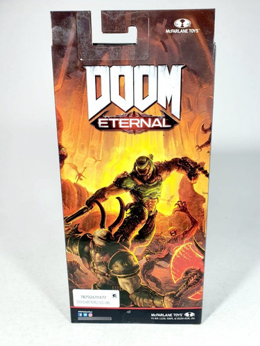 Doom Slayer Classic Red Mcfarlane Gold Label Redcobra Toys (Usado)