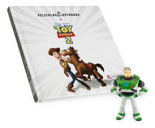 Set Libro Toy Story 2 + Figura Buzz / Disney Pixar