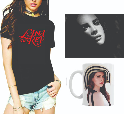 Playera Taza Y Cojin De Lana Del Rey