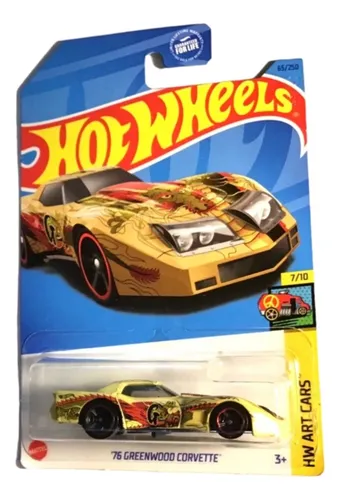 Hotwheels 76 Greenwood Corvette