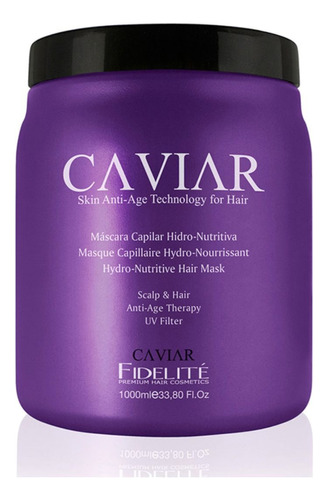 Fidelité Máscara Capilar Hidro-nutritiva Caviar X1000ml