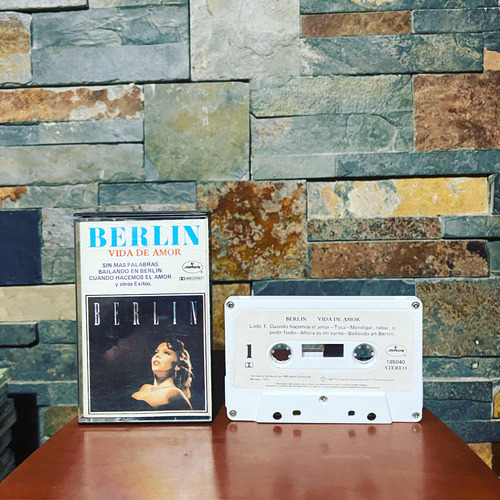 Cassette Berlin  Vida De Amor (ed. 1984 Chi)