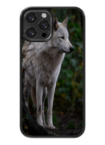 Funda Diseño Para iPhone Lobo En El Bosque  #2