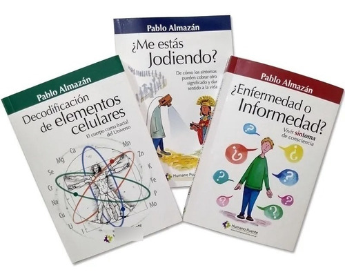 3 Libros Pablo Almazan - Humano Puente