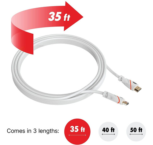 Cable Hdmi De 10.6 Mt Ultra Clarity 4k Uhd 2.0b Ethernet 