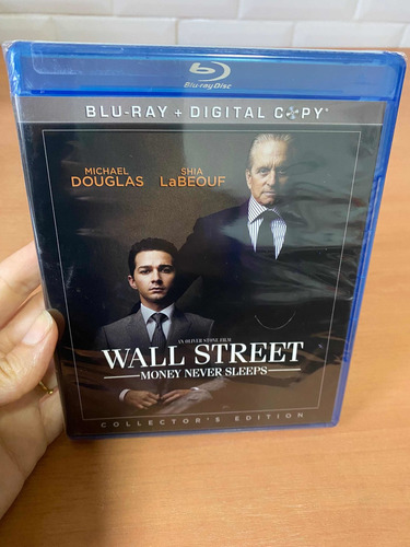 Blu Ray Wall Street Money Never Sleeps Nuevo Sellado