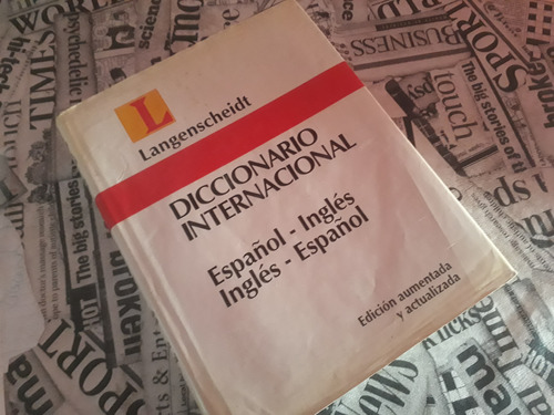 Diccionario Internacional Español-ingles Langenscheidt