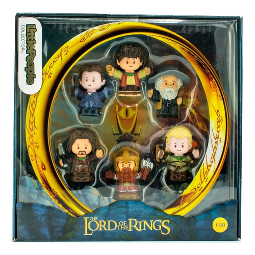 Little People Collector El Señor De Los Anillos 6 Pack