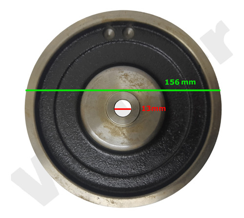 Polea Cigueñal Renault Clio 1.4 Motor Energy 3pk - 4pk