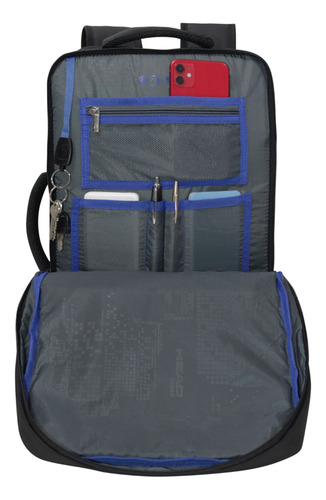 Mochila Viaje Expandible Journey Reverse Negro Head Negro