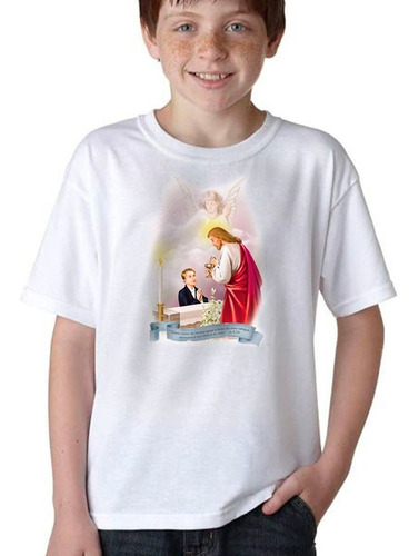 Camiseta Blusa Eucaristia Jesus Primeira Comunhão 23