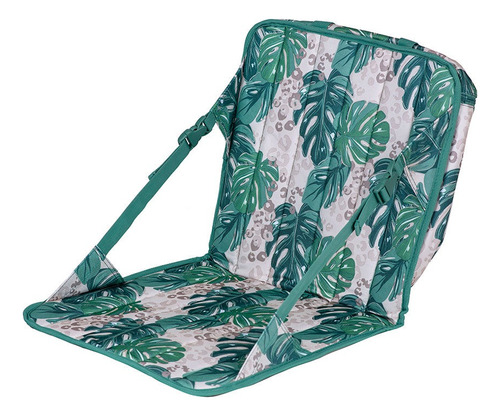 Silla Playa O Camping Plegable Con Bolsillo Cooler 