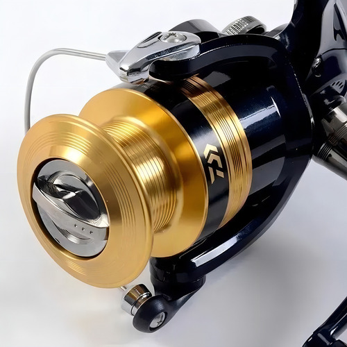 Reel Frontal Daiwa Sweepfire 4500-2b Variada 2 Rulemanes Color Negro Lado De La Manija Derecho/izquierdo