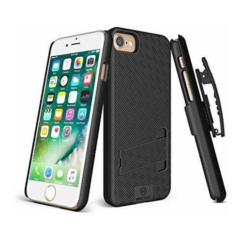 iPhone 8, iPhone 7 Holster, Funda Wixgear Shell Combo N3ofs