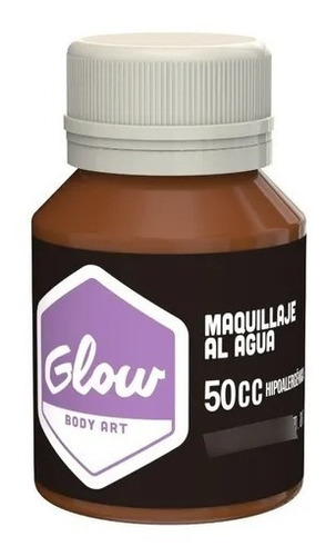 Maquillaje Artístico Líquido Glow Bodypaint Basico 50ml