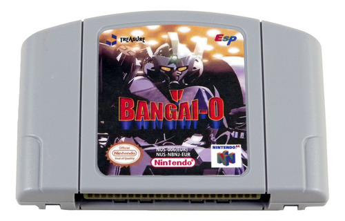 Bakuretsu Muteki Bangai-o Nintendo 64 N64 Jap Cartucho Us