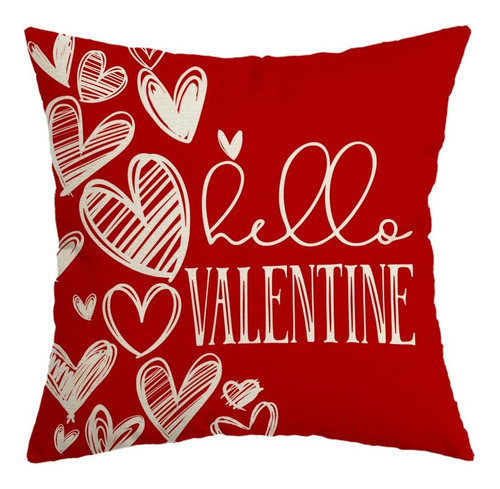 Aacors Funda Almohada Para Dia San Valentin 18 X 18  Amor