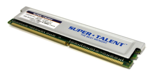 Memoria Ram 1gb Super Talent Ddr400 64x8 Cl3 16ch (pc And Mac G5) D32pb1gj