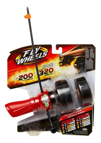 Fly Wheels Lanzador + Rueda Rojo