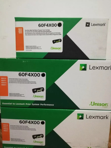 Toner Lexmark  60f4x00 604x Ms510 Mx510 Mx511 Mx610 Mx611