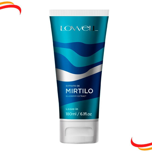 Lowell Leave-in Extrato De Mirtilo Creme Sem Enxágue - 180ml