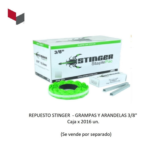 Repuesto Engrampadora Automatica P/ Tyvek - Stinger Ch38a 