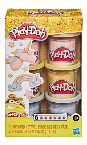 Plastilina Play Doh Set Colección Metalizada 