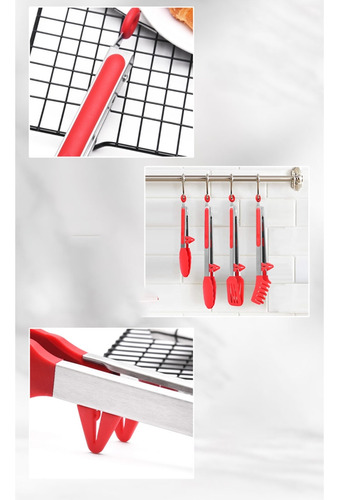 (bk-a2)food Tongs Barbecue Salad Grill Serving Tongs Stainle