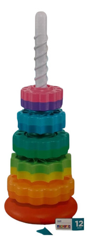 Torre Gira Gira Apilable Rainbow Tower 2594 Magnific 