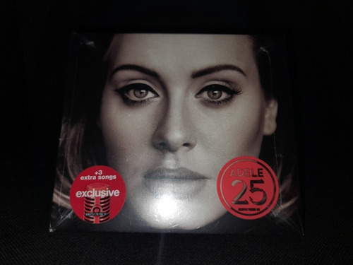 Adele 25 Deluxe Exclusive Target Cd Original Usa Pop Nuevo