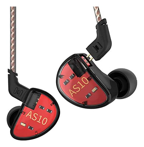 Kz As10 Monitores En La Oreja Auriculares Auriculares 5 Cont