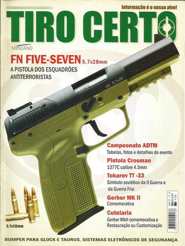 Revista Tiro Certo 13 Editora Minuano (Usado)