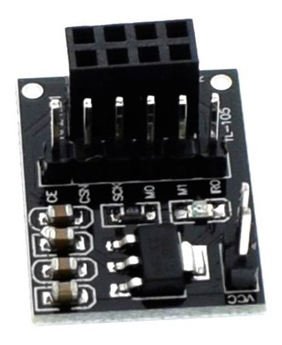 Tecneu 5 Piezas Nrf24l01 Módulo Transceptor Adaptador Inalámbrico