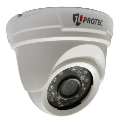 Câmera De Segurança Jl Protec Jl-2020a 2mp Dome 1080p 2.8mm