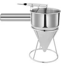 Comprar Embudo Dosificador  Acero Inoxidable Pasteleria Y Reposteria
