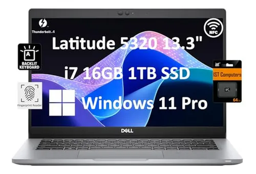 Portátil Dell Latitude Business (13 3 Fhd, Intel Core I7, 1