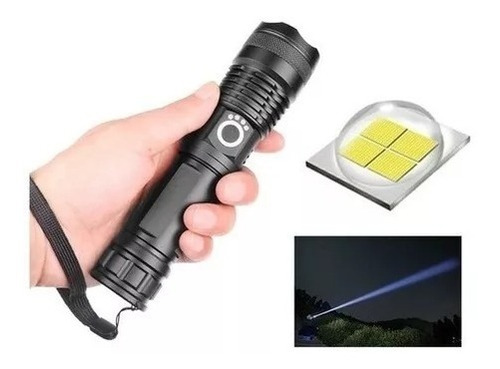 Linterna Táctica Militar Camping Led P50 1000 Lumen Zoom