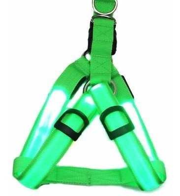 Imagen 2 de 2 de 12 Arnés Perro Mascota Pequeño Luz Led Mck7022