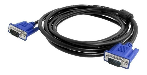 Cable Vga M - M Proyector Monitor Nucleos De Ferrita 1.5mts