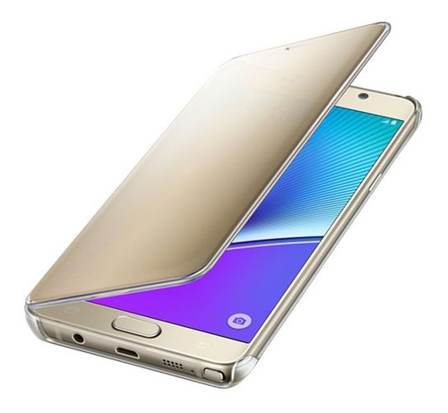 Funda Samsung Galaxy Note 5 S View Flip Cover Clear Original