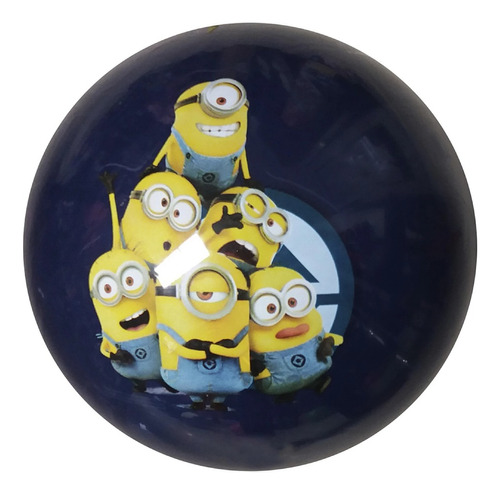 Pelota De Pvc Minions 38 Cm Diámetro Oficial